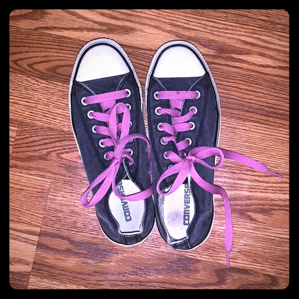 Original All Star Grungy Gray Chucks Size 9 womens